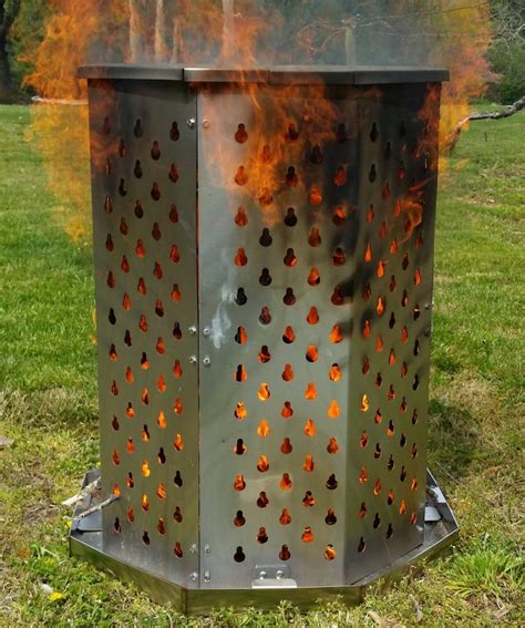 stainless steel burn box|Burn Barrel .